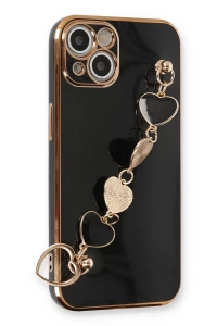Apple iPhone 14 Plus Kılıf Esila Silikon - Siyah