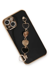 Apple iPhone 14 Plus Kılıf Esila Silikon - Siyah