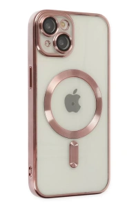 Apple iPhone 14 Plus Kılıf Kross Magneticsafe Kapak - Rose