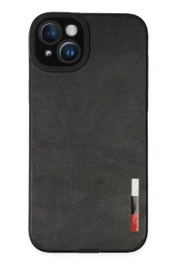 Apple iPhone 14 Plus Kılıf Loop Deri Silikon - Siyah