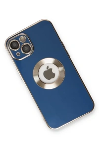 Apple iPhone 14 Plus Kılıf Store Silikon - Mavi