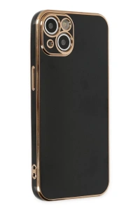 Apple iPhone 14 Plus Kılıf Volet Silikon - Siyah