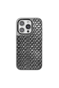 Apple iPhone 14 Pro Brand Kapak - Gümüş