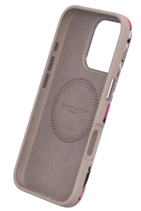 Apple iPhone 14 Pro Flower Series Magsafe Kapak - Pembe