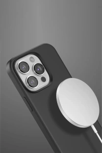 Apple iPhone 14 Pro Home Magsafe Kapak - Titan Gri