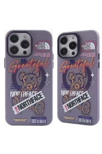 Apple iPhone 14 Pro Kılıf Apollo Magneticsafe Desenli Kapak - Apollo Mor - 2