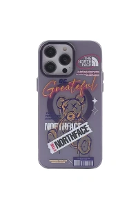 Apple iPhone 14 Pro Kılıf Apollo Magneticsafe Desenli Kapak - Apollo Mor - 2