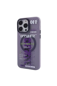 Apple iPhone 14 Pro Kılıf Apollo Magneticsafe Desenli Kapak - Apollo Mor - 3