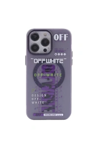 Apple iPhone 14 Pro Kılıf Apollo Magneticsafe Desenli Kapak - Apollo Mor - 3