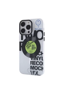 Apple iPhone 14 Pro Kılıf Apollo Magneticsafe Desenli Kapak - Apollo Şeffaf - 5