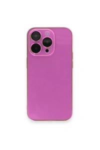 Apple iPhone 14 Pro Kılıf Armada Lensli Kapak - Pembe