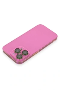 Apple iPhone 14 Pro Kılıf Armada Lensli Kapak - Pembe