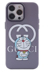 Apple iPhone 14 Pro Kılıf Desenli Kapak - Mor - 3