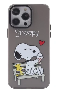 Apple iPhone 14 Pro Kılıf Desenli Kapak - Siyah - 2