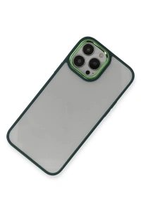 Apple iPhone 14 Pro Kılıf Dora Kapak - Haki Yeşil