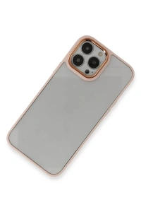 Apple iPhone 14 Pro Kılıf Dora Kapak - Pudra