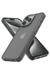 Apple iPhone 14 Pro Kılıf Elegant Kapak - Titan Gri