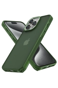 Apple iPhone 14 Pro Kılıf Elegant Kapak - Yeşil