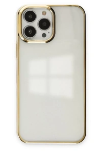 Apple iPhone 14 Pro Kılıf Element Silikon - Gold