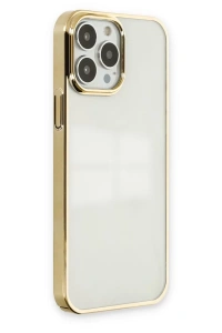 Apple iPhone 14 Pro Kılıf Element Silikon - Gold