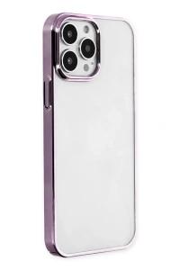 Apple iPhone 14 Pro Kılıf Element Silikon - Lila