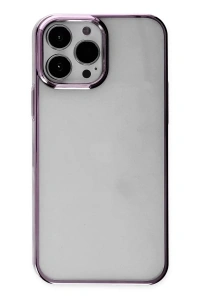 Apple iPhone 14 Pro Kılıf Element Silikon - Lila