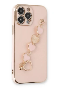 Apple iPhone 14 Pro Kılıf Esila Silikon - Pudra
