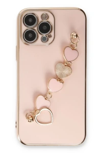 Apple iPhone 14 Pro Kılıf Esila Silikon - Pudra