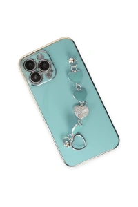 Apple iPhone 14 Pro Kılıf Esila Silikon - Su Yeşili