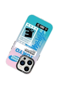 Apple iPhone 14 Pro Kılıf Estoril Desenli Kapak - Estoril - 1