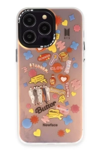 Apple iPhone 14 Pro Kılıf Estoril Desenli Kapak - Estoril - 16
