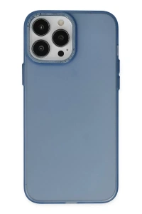 Apple iPhone 14 Pro Kılıf Modos Metal Kapak - Lacivert