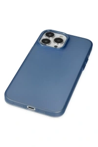 Apple iPhone 14 Pro Kılıf Modos Metal Kapak - Lacivert
