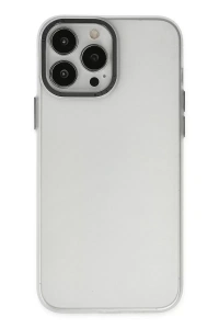 Apple iPhone 14 Pro Kılıf Modos Metal Kapak - Şeffaf