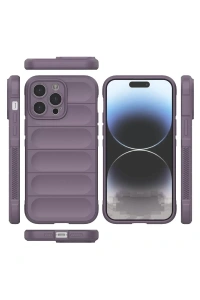 Apple iPhone 14 Pro Kılıf Optimum Silikon - Mor