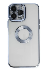 Apple iPhone 14 Pro Kılıf Slot Silikon - Sierra Blue