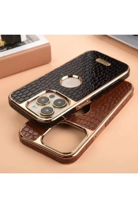 Apple iPhone 14 Pro Kılıf Snake Kapak - Bordo