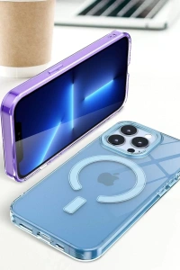 Apple iPhone 14 Pro Kılıf Troy Magsafe Kapak - Sarı