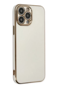 Apple iPhone 14 Pro Kılıf Volet Silikon - Beyaz