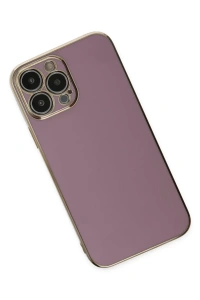 Apple iPhone 14 Pro Kılıf Volet Silikon - Mor