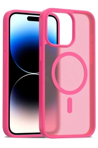 Apple iPhone 14 Pro Max Jota Magsafe Kapak - Rose
