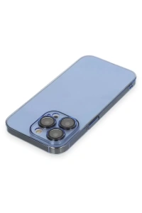 Apple iPhone 14 Pro Max Kılıf Armada Lensli Kapak - Sierra Blue