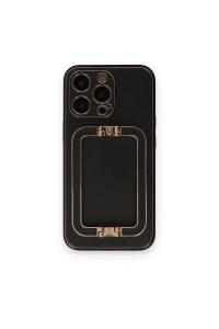 Apple iPhone 14 Pro Max Kılıf Coco Elit Kapak - Siyah