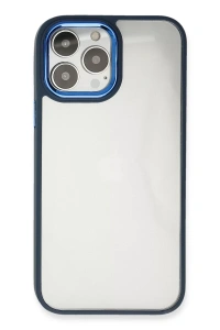 Apple iPhone 14 Pro Max Kılıf Dora Kapak - Mavi