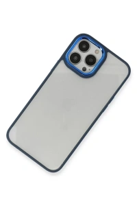 Apple iPhone 14 Pro Max Kılıf Dora Kapak - Mavi