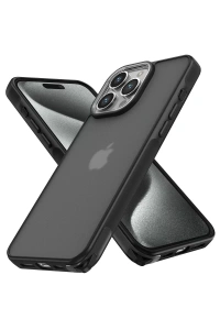 Apple iPhone 14 Pro Max Kılıf Elegant Kapak - Siyah