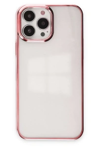 Apple iPhone 14 Pro Max Kılıf Element Silikon - Pembe