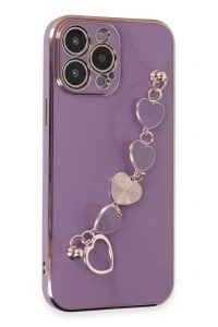 Apple iPhone 14 Pro Max Kılıf Esila Silikon - Mor