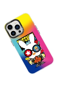 Apple iPhone 14 Pro Max Kılıf Estoril Desenli Kapak - Estoril - 10