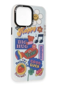 Apple iPhone 14 Pro Max Kılıf Estoril Desenli Kapak - Estoril - 15